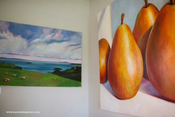 Waiheke Artist Katie Trinkle Legge Paintings