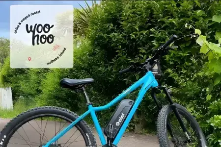 WooHoo eBike Hire, Travel to Waiheke Island