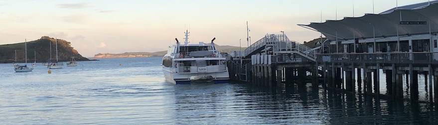Fullers passenger ferry to Waiheke